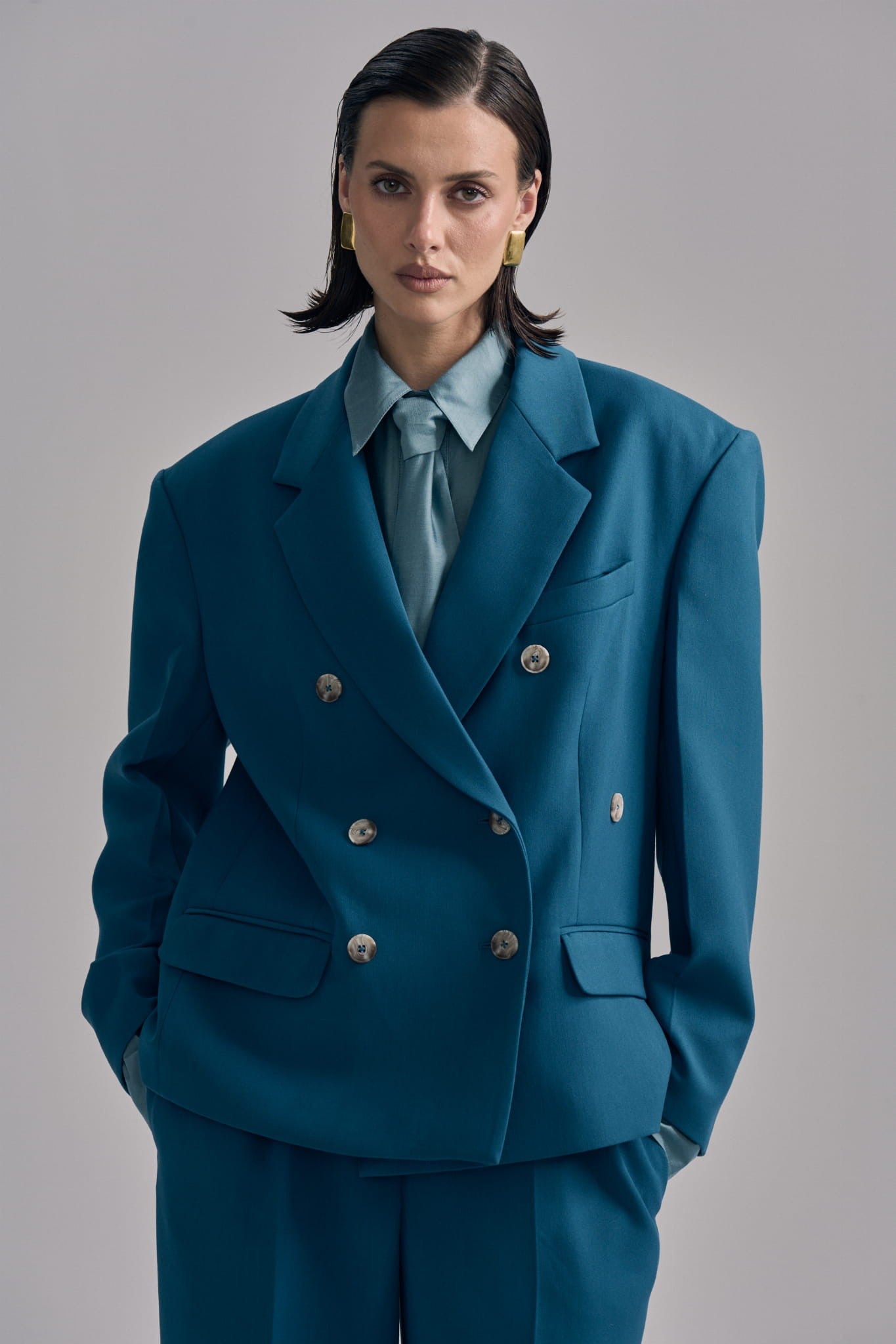 Turquoise Aurora jacket image 3