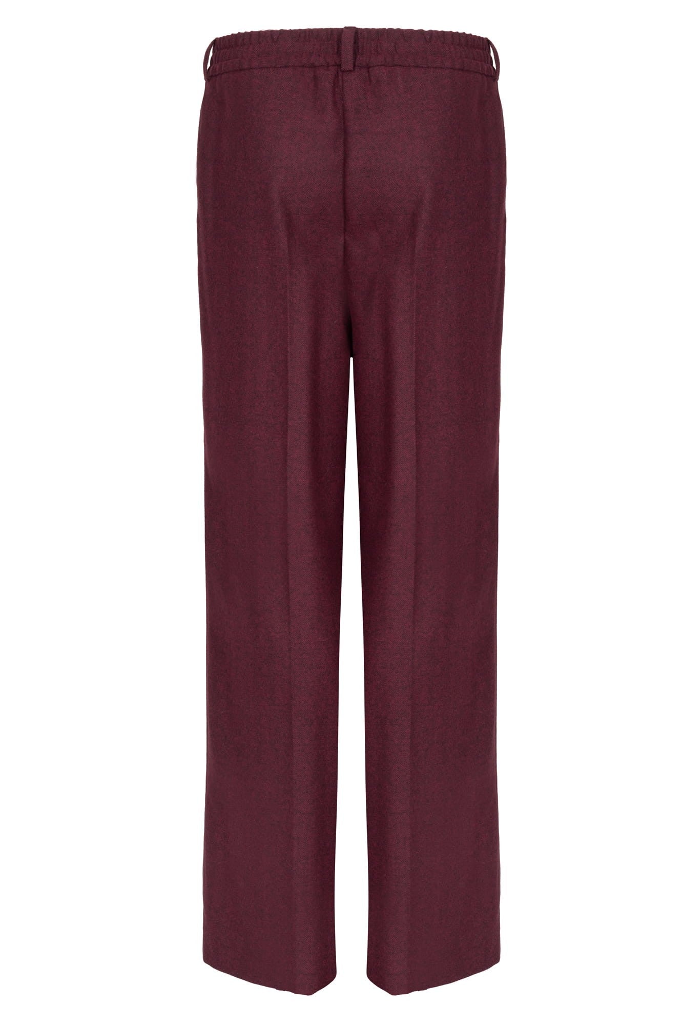 Burgundy Chevron pants image 2