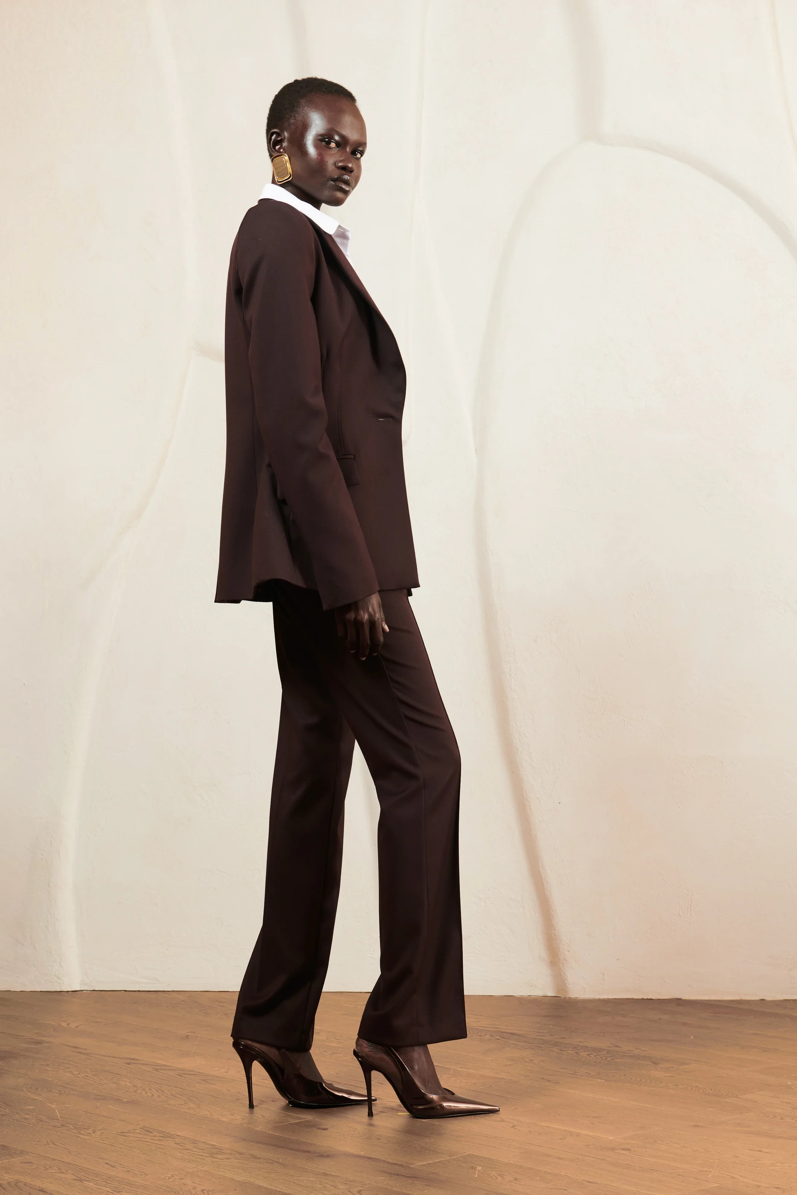 Brown Flare pants image 2