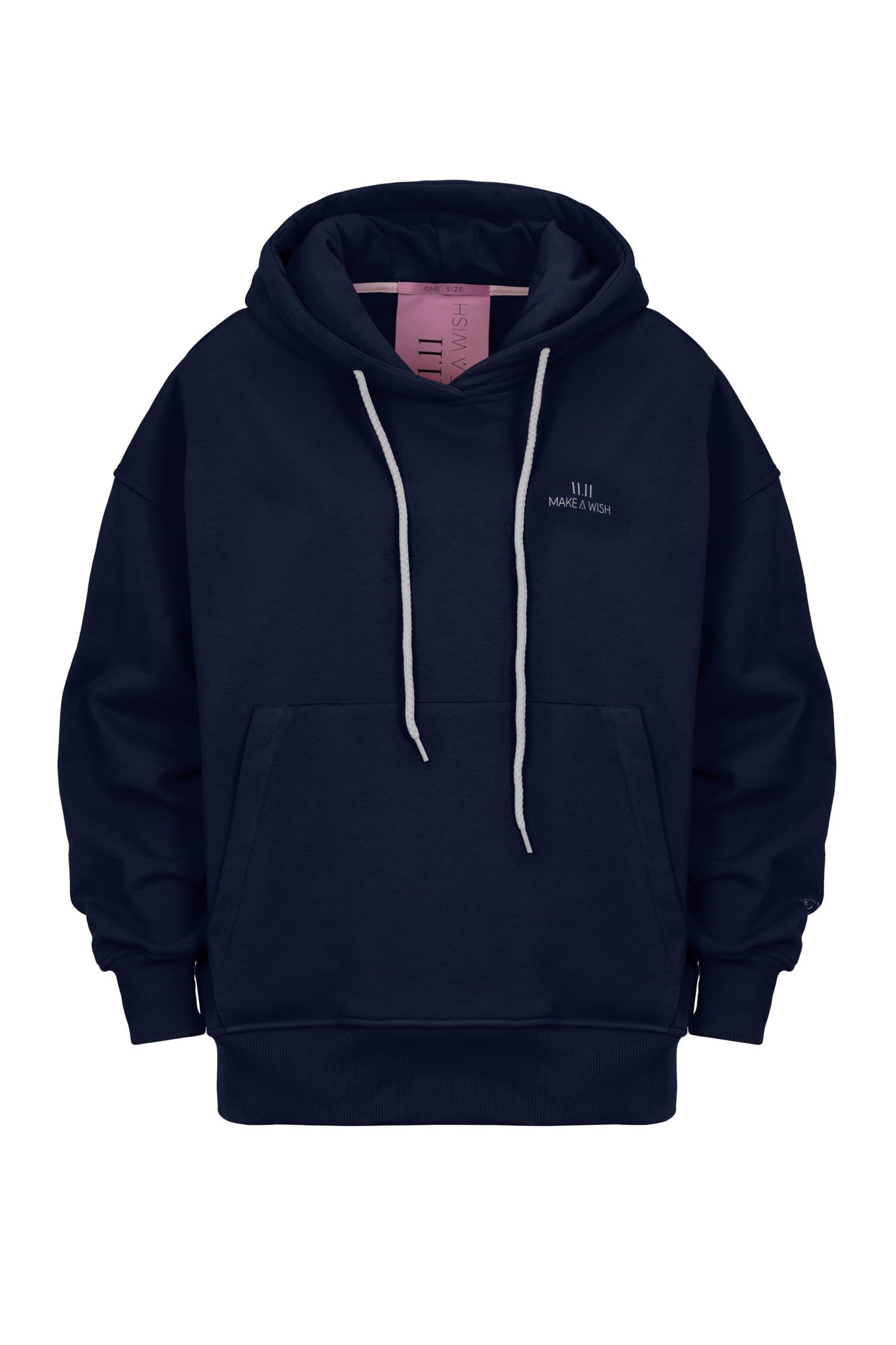 Navy Noe minimal sweatshirt image 1