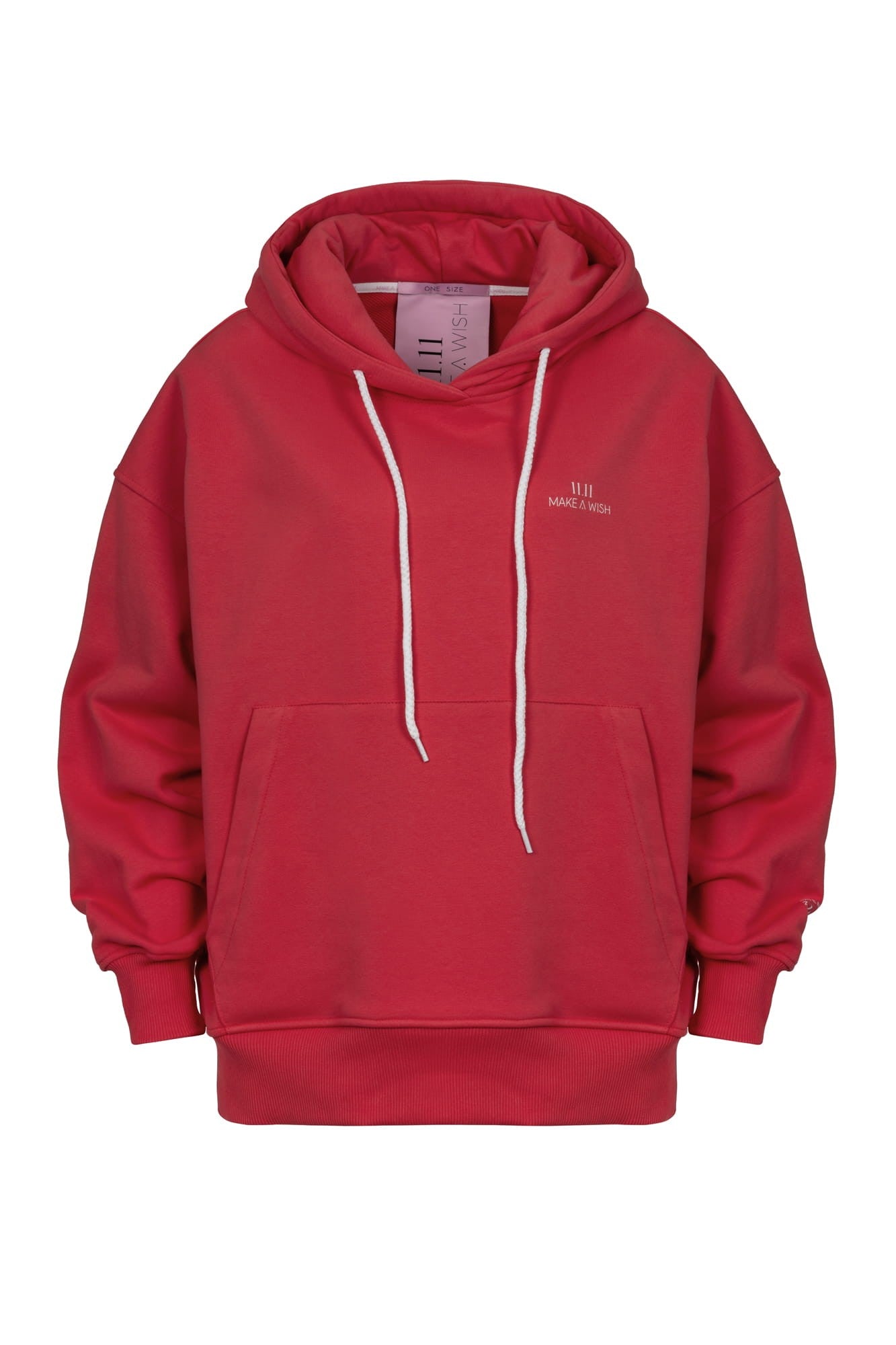 Raspberry red Noe sweatshirt Minimal image 1