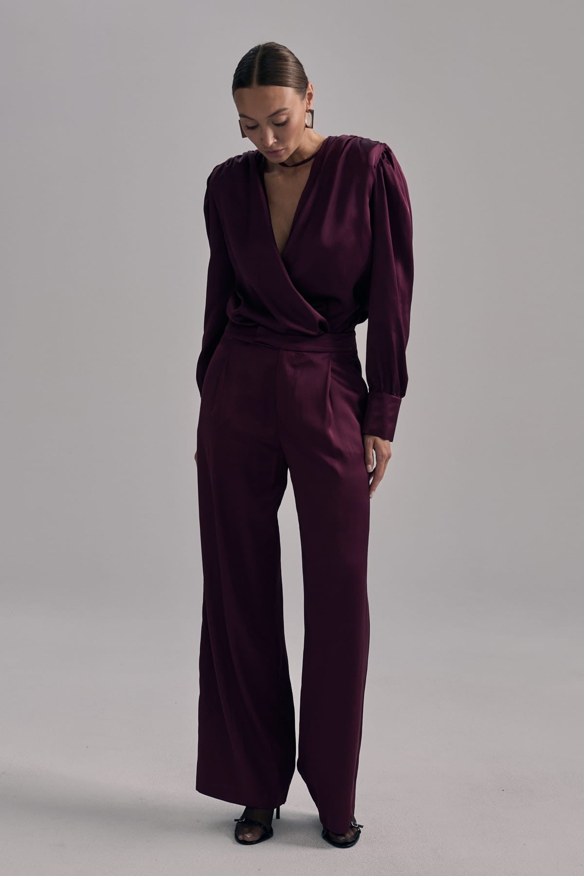 Burgundy Blouse Chloe 2.0 image 2