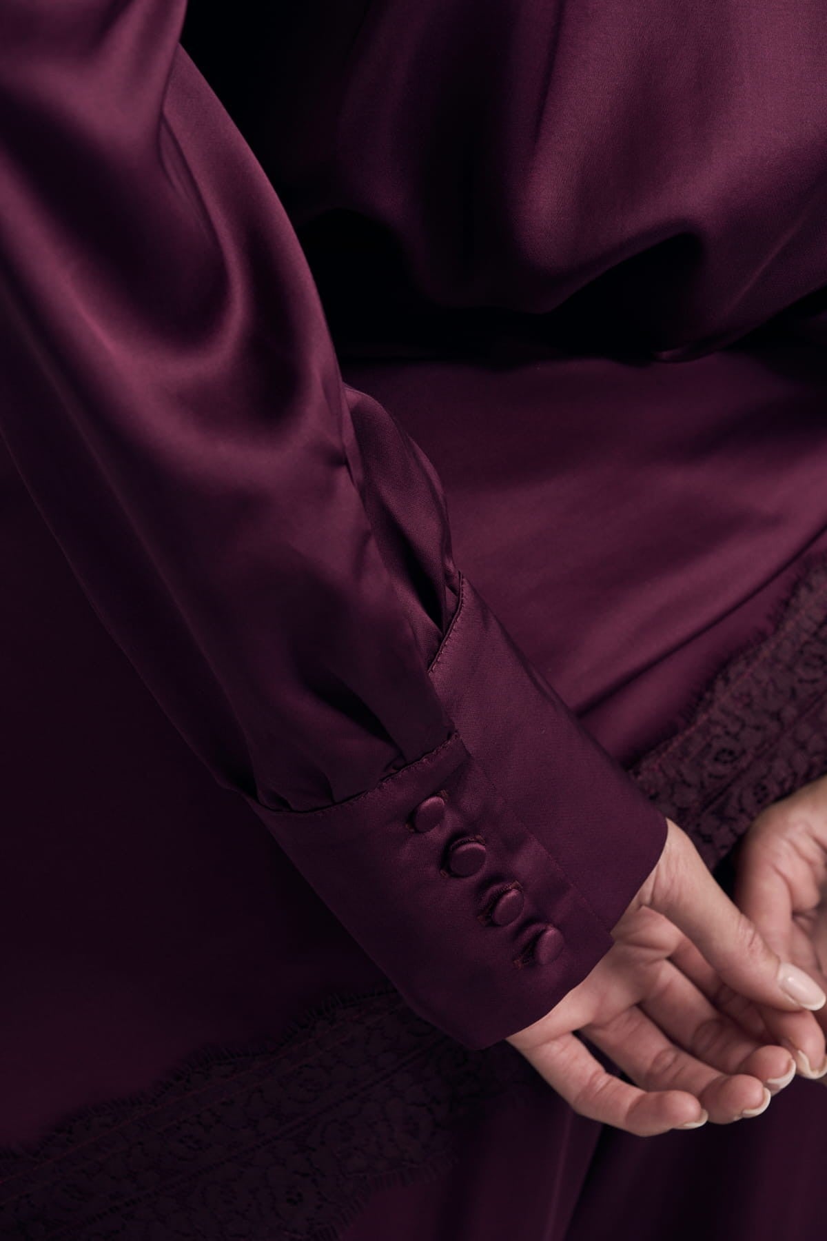 Burgundy Blouse Chloe 2.0 image 3