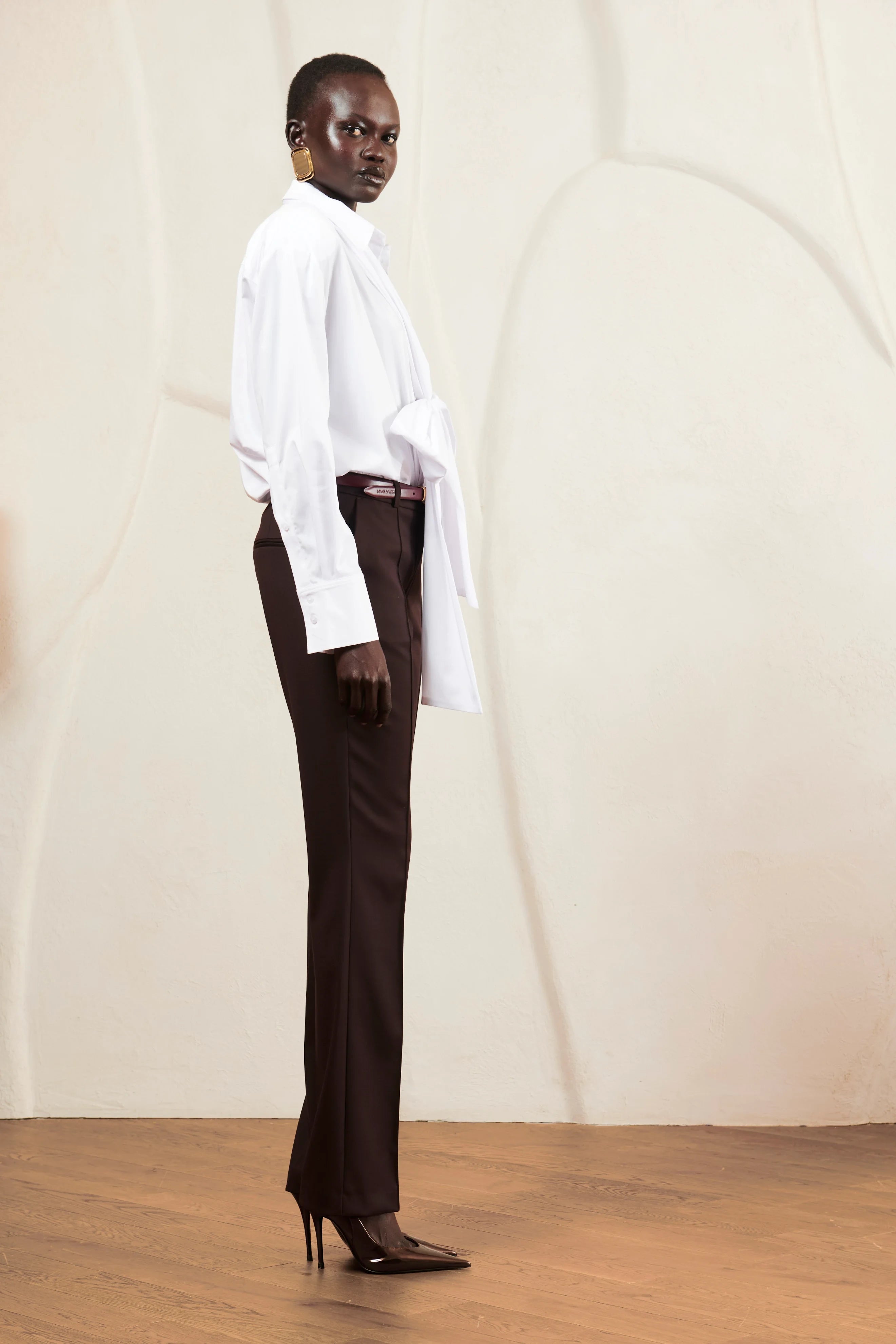 White Lora shirt image 3