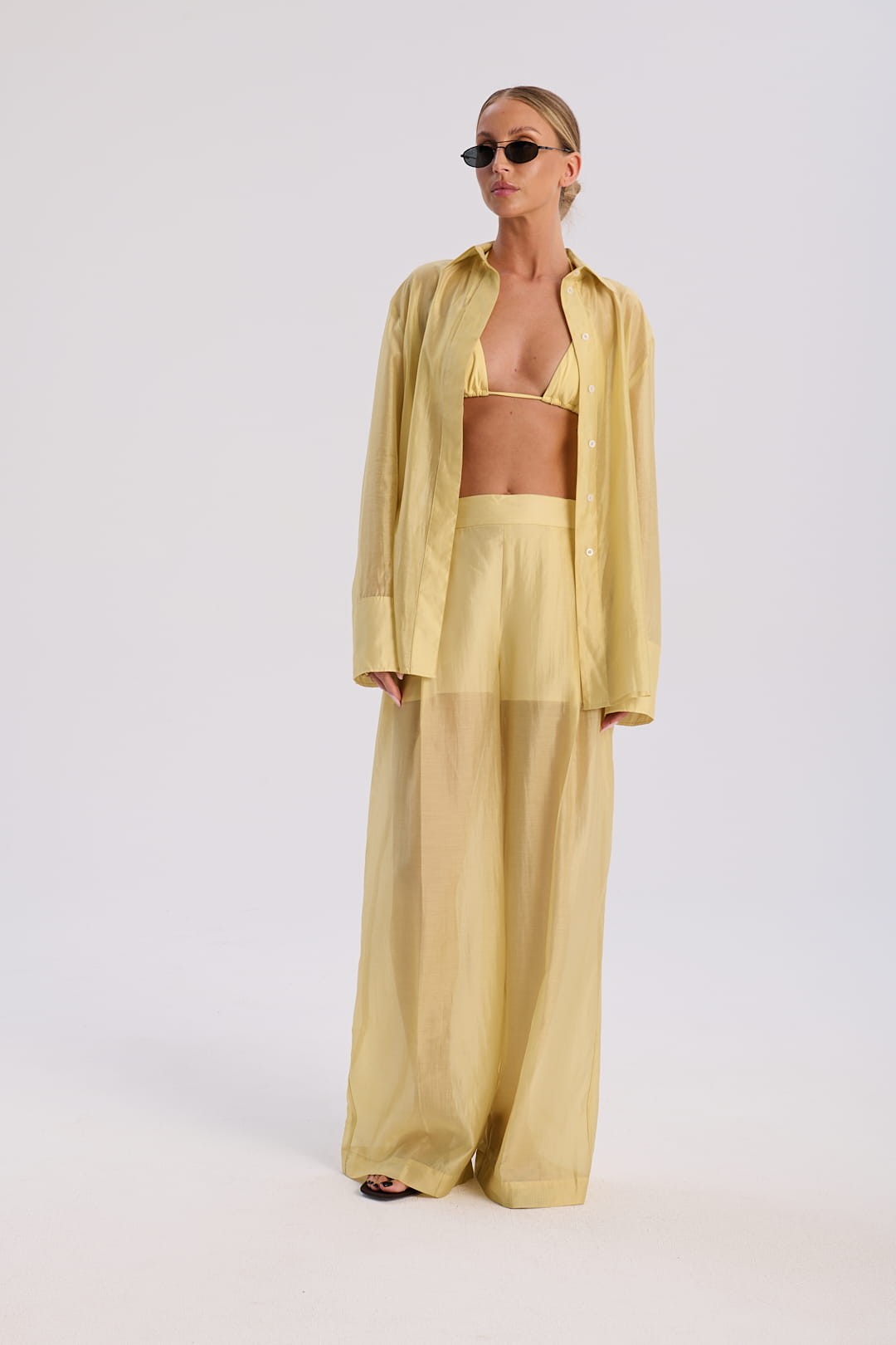 Banana yellow Aire shirt image 4