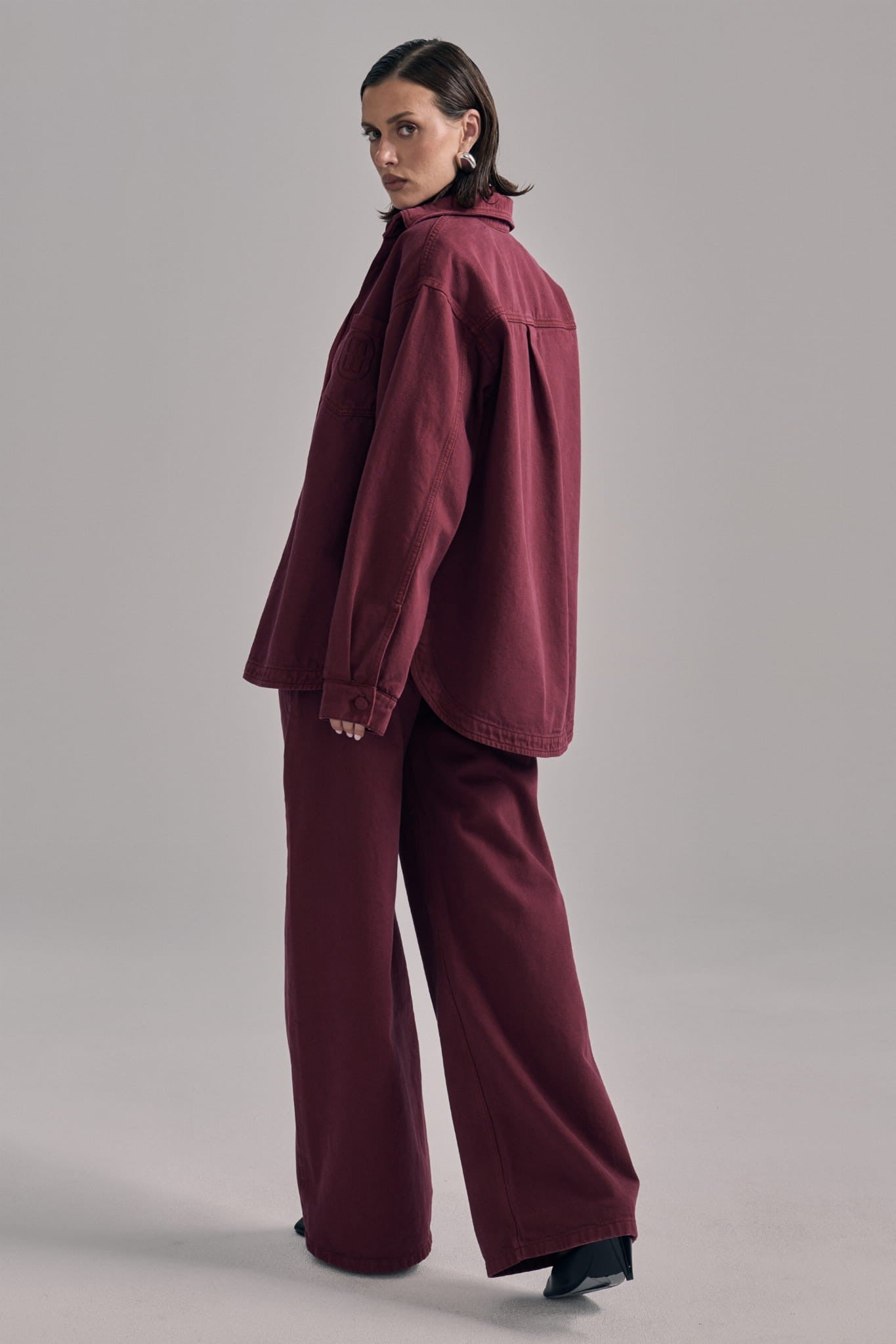 Burgundy Dolly jacket image 2