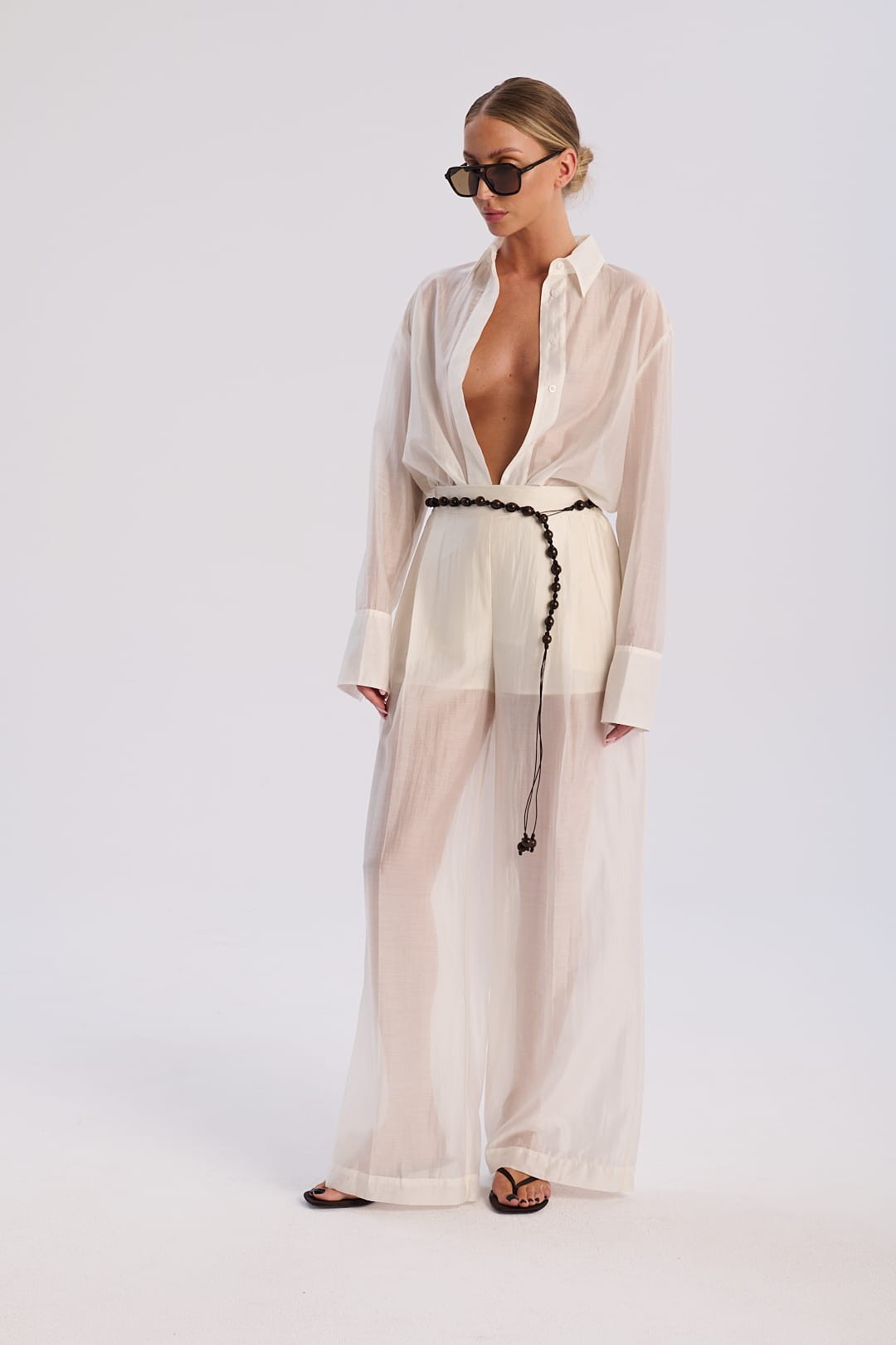 Cream Aire shirt image 1