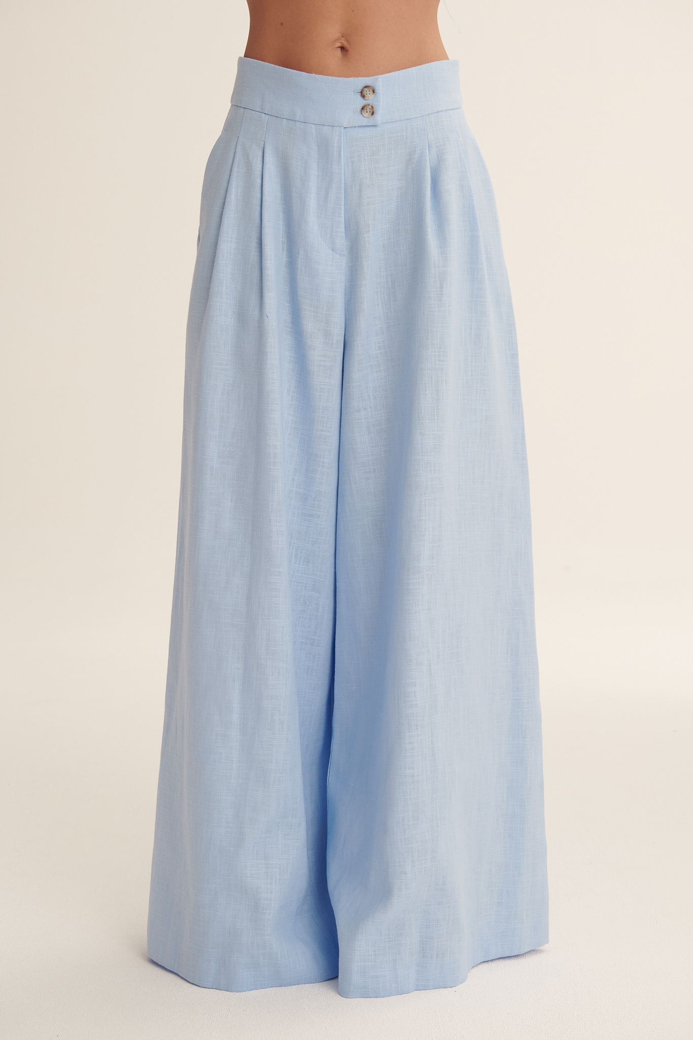 Blue Yara pants image 2