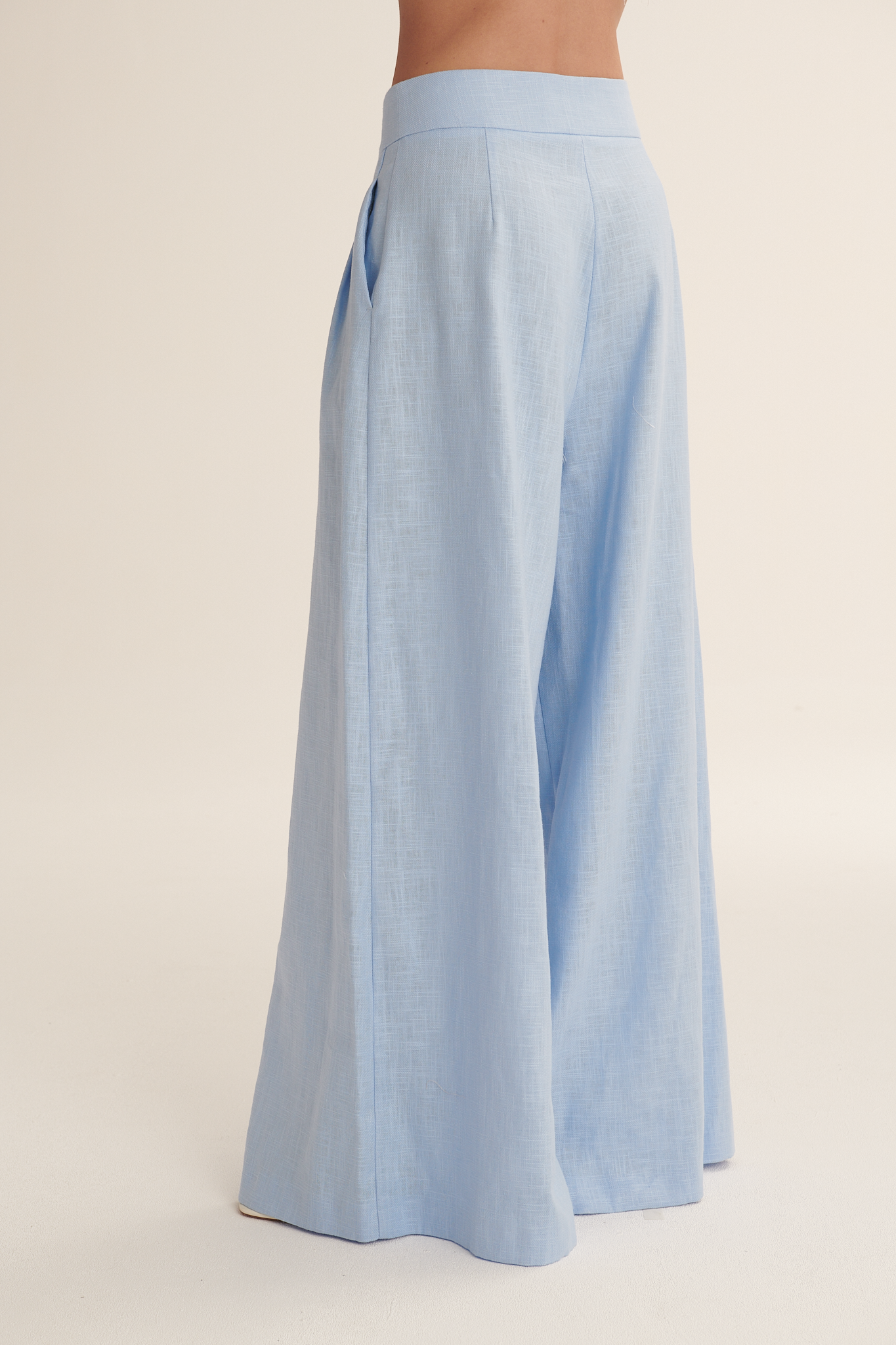 Blue Yara pants image 3
