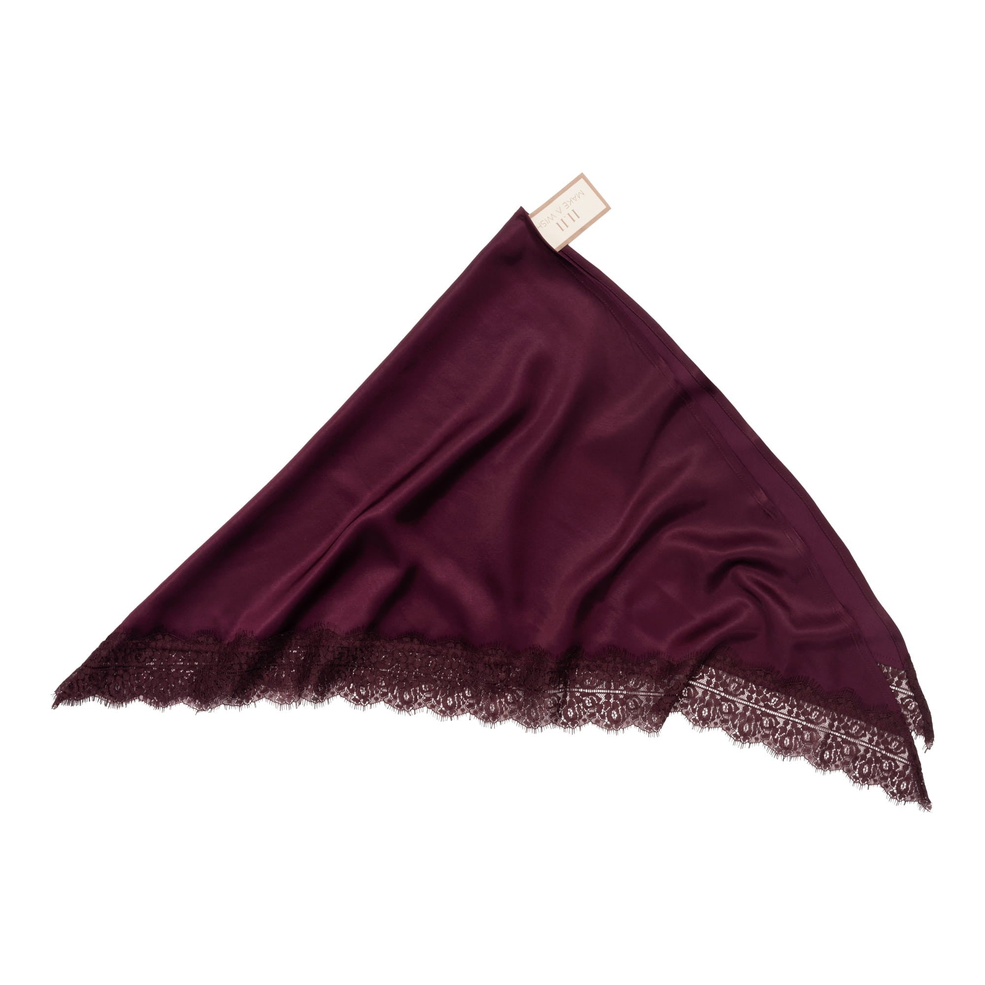 Burgundy Chloe scarf image 1