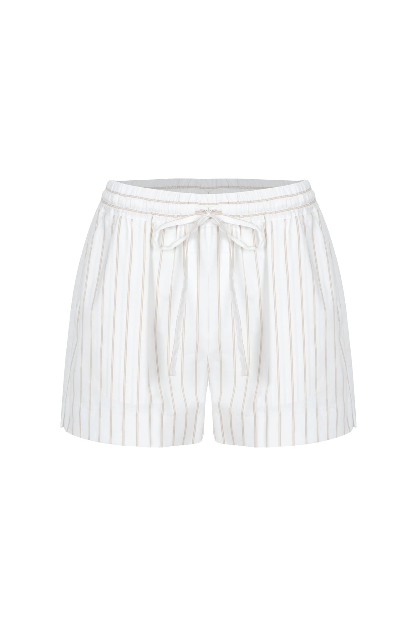 Cream with beige Giulia shorts image 1