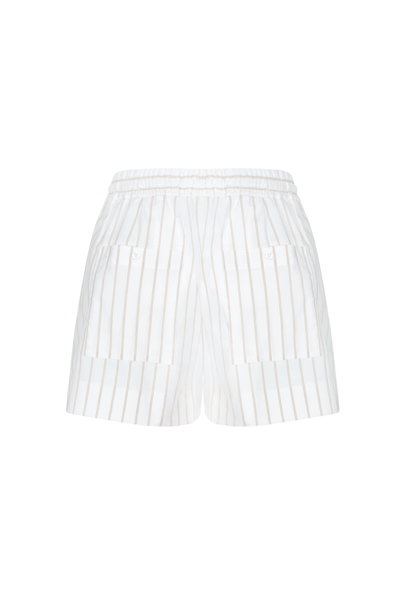 Cream with beige Giulia shorts image 2