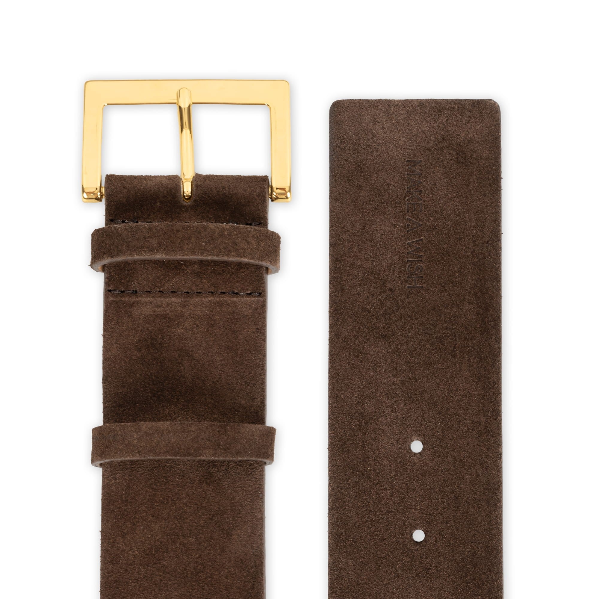 Suede brown Kira strap chocolate image 2