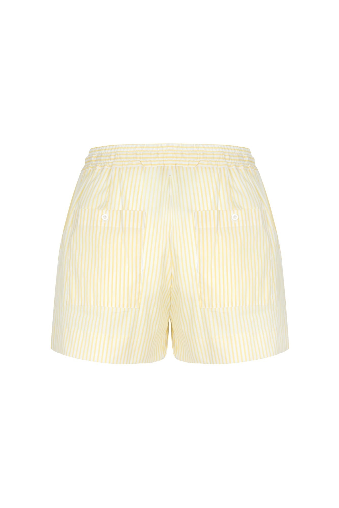 Yellow with cream Giulia shorts image 2