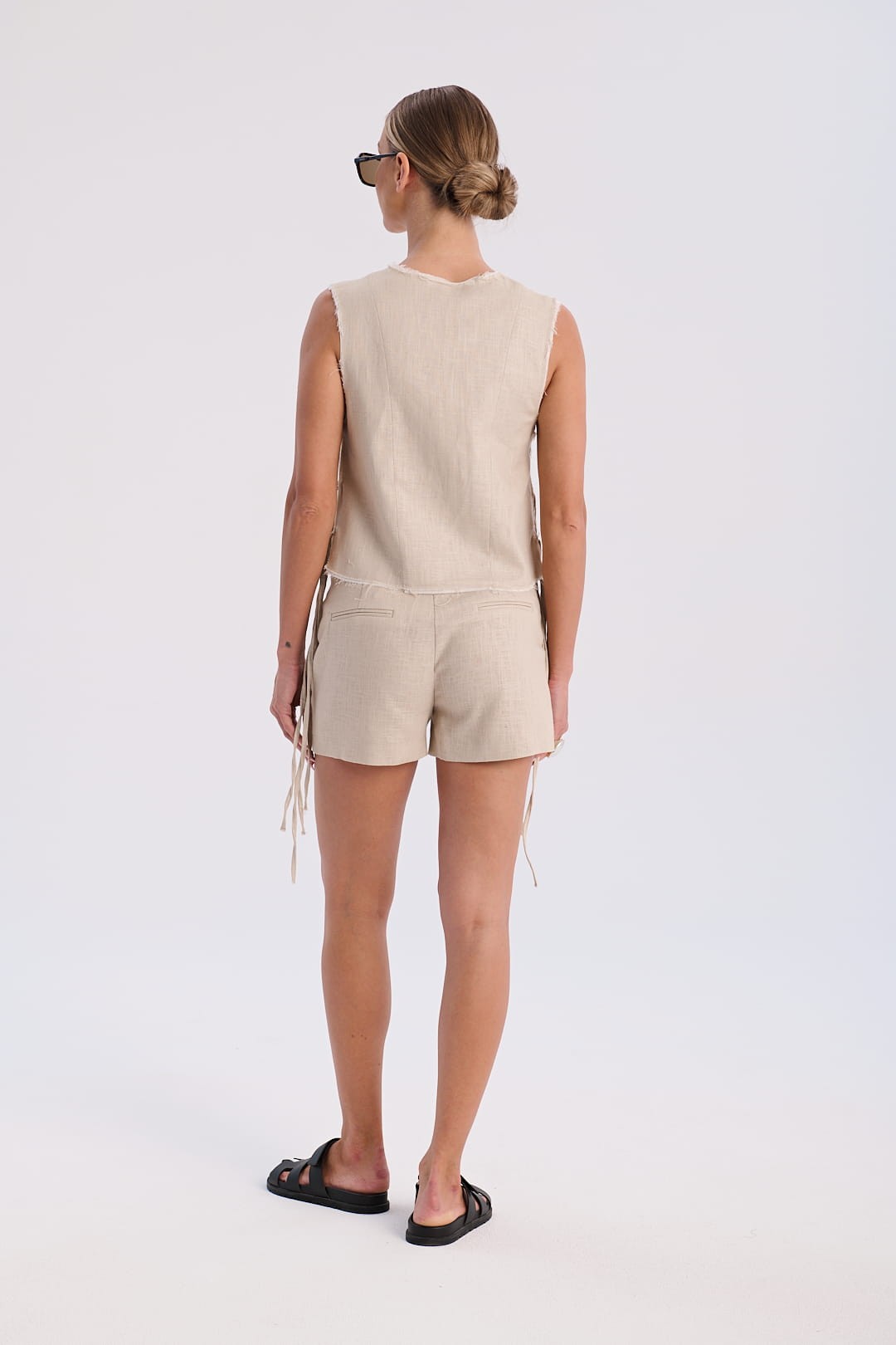 Beige Sansa shorts image 7