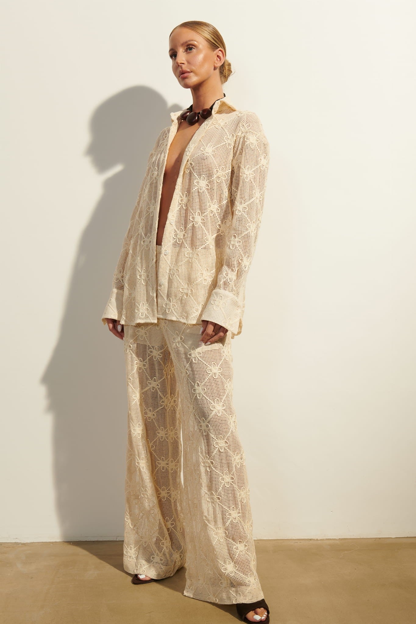 Beige Fleur set image 2