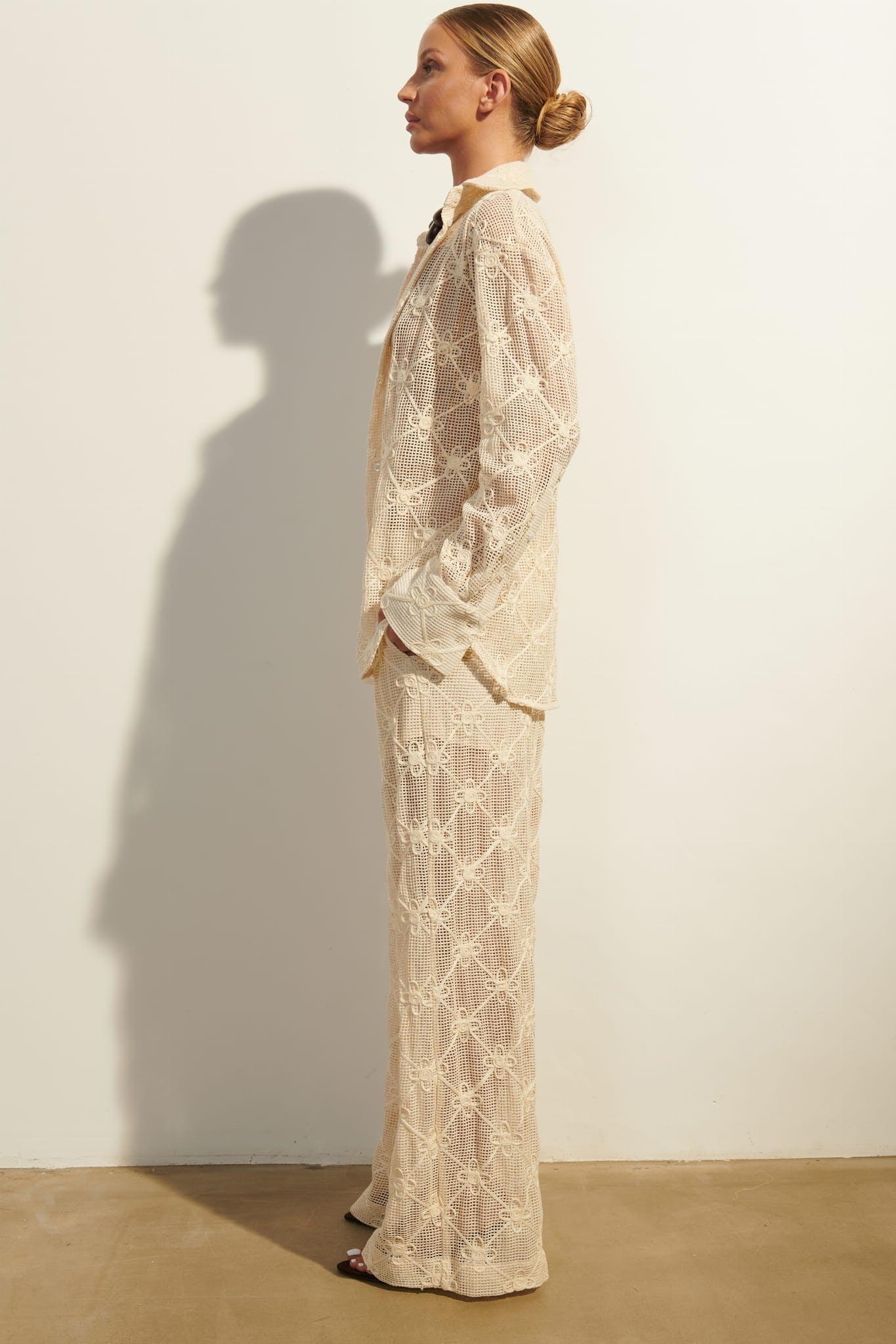 Beige Fleur set image 3