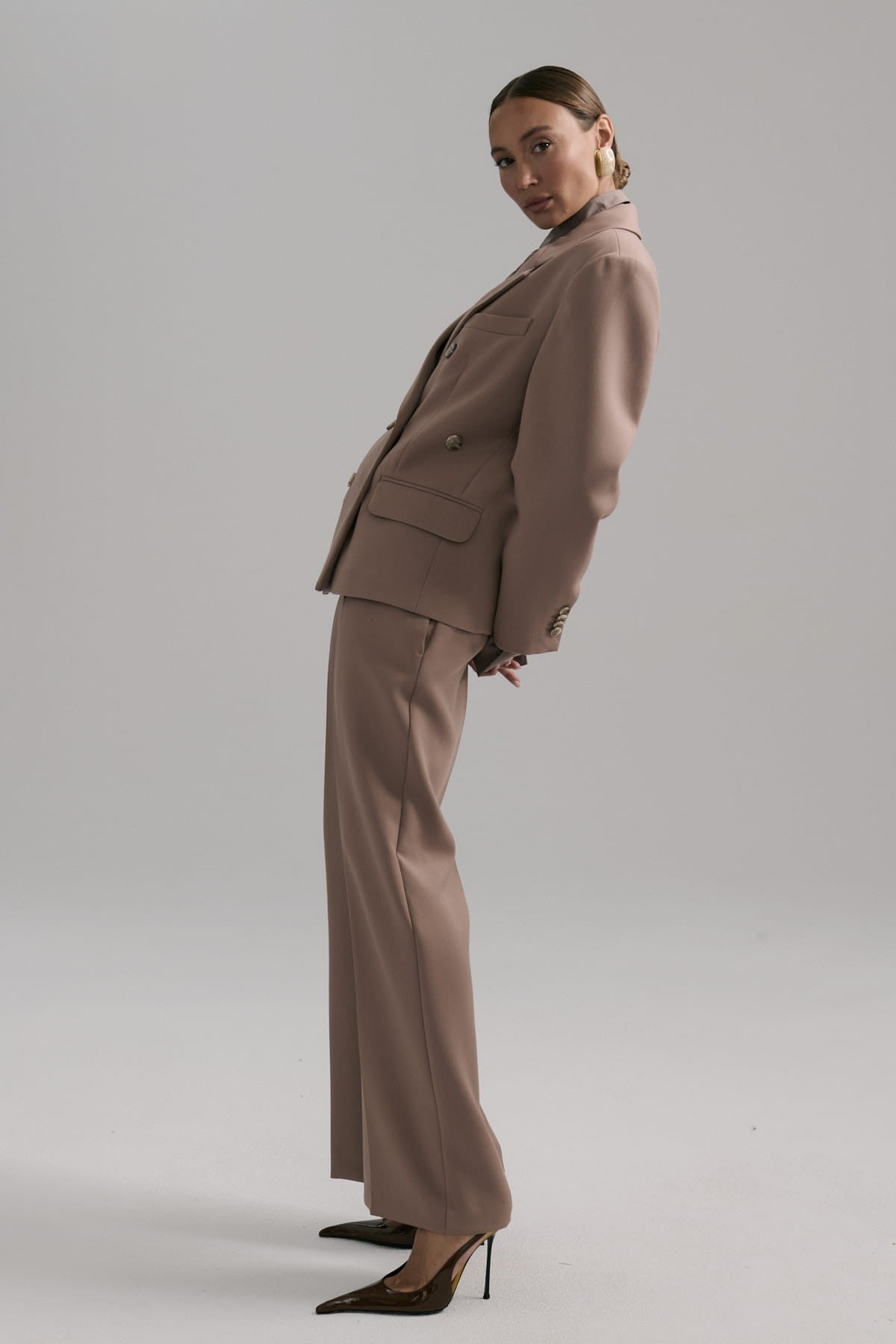 Beige Aurora pants image 1