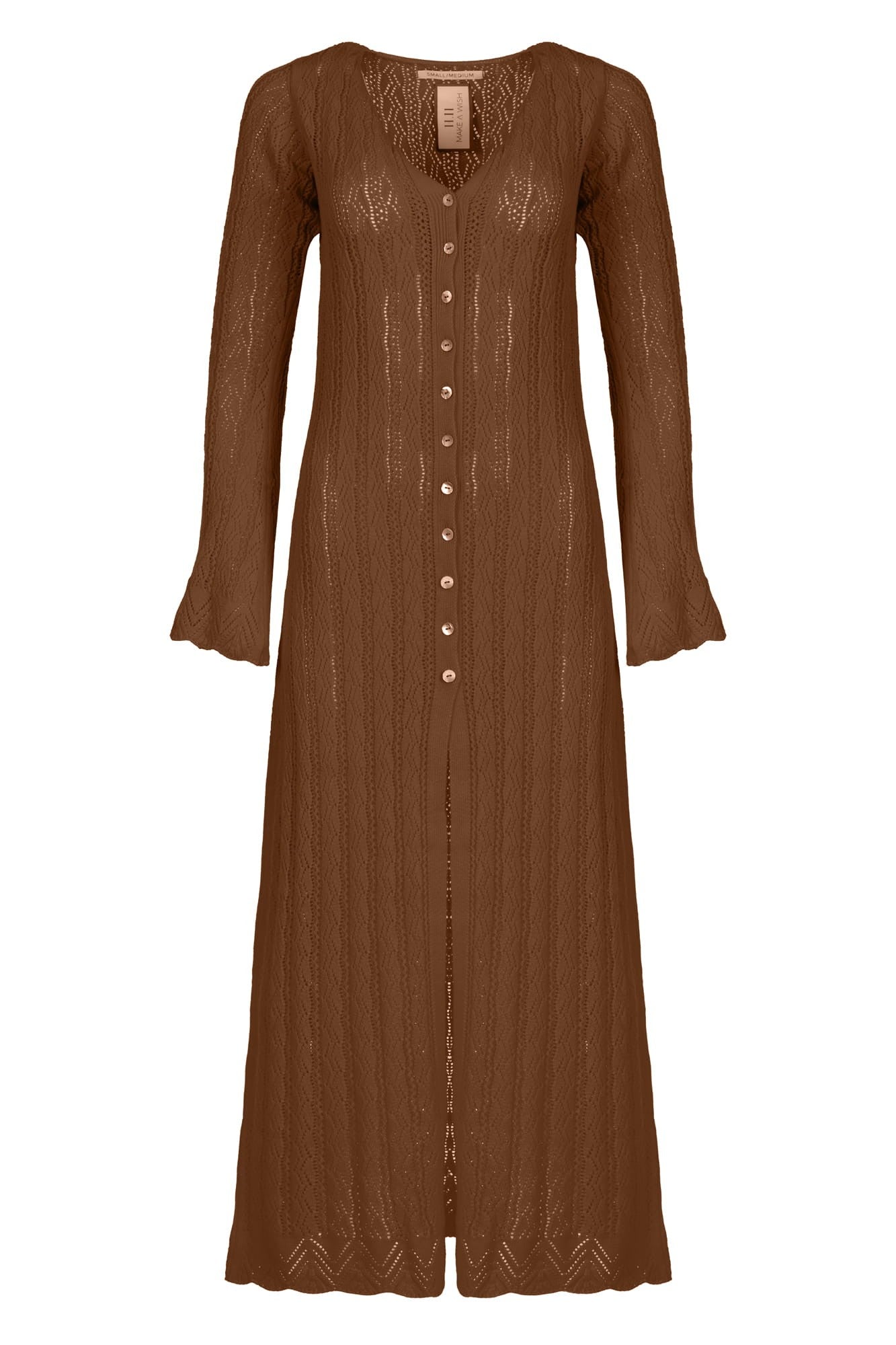 Brown Dress/cardigan Sonia image 1