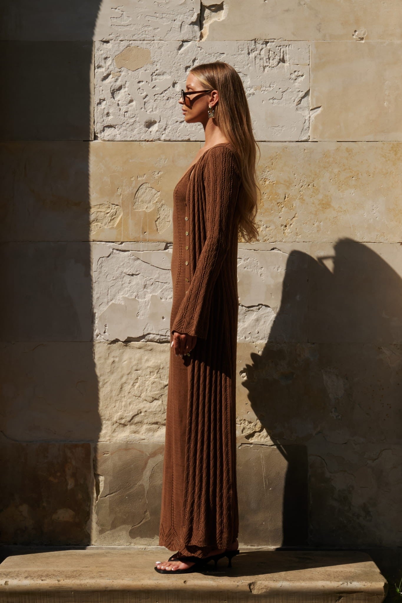 Brown Dress/cardigan Sonia image 4