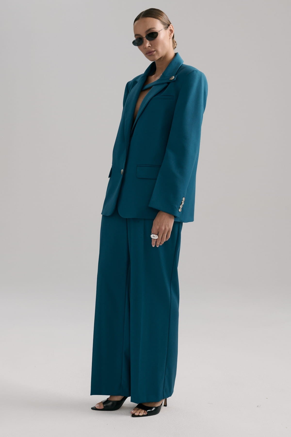 Turquoise Vivien pants image 3