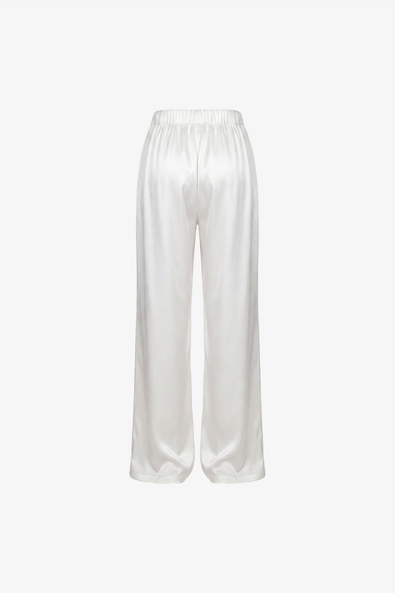 Satin trousers