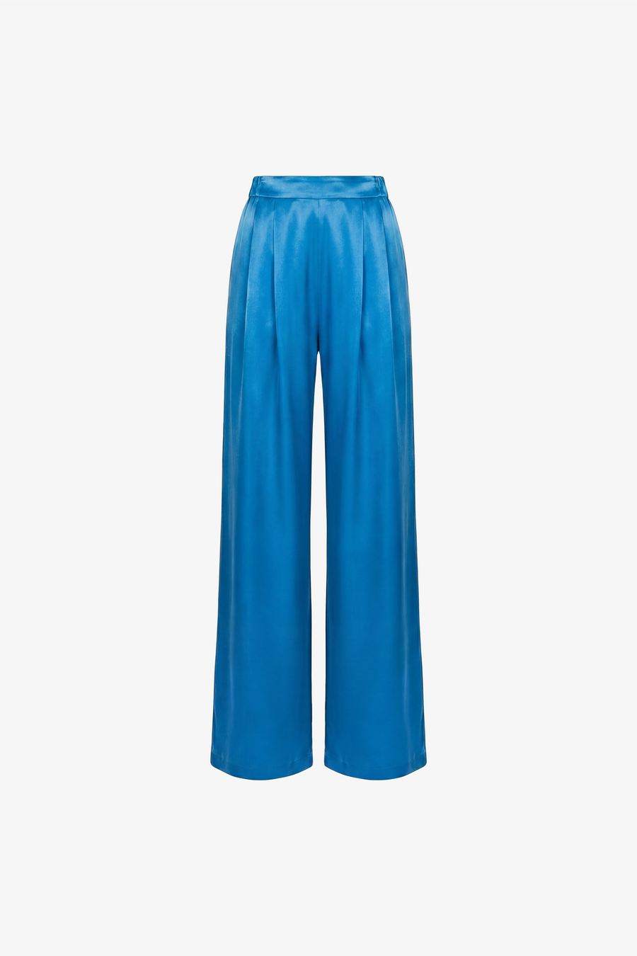 Satin trousers