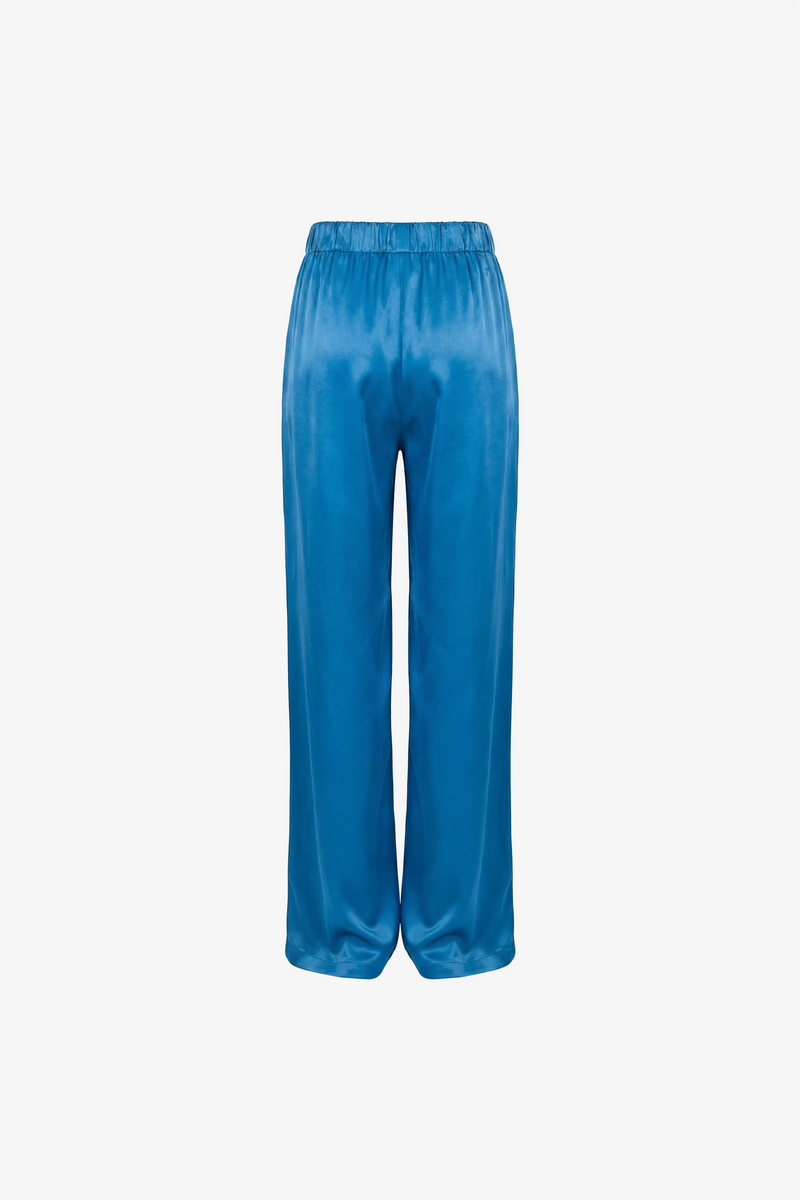Satin trousers