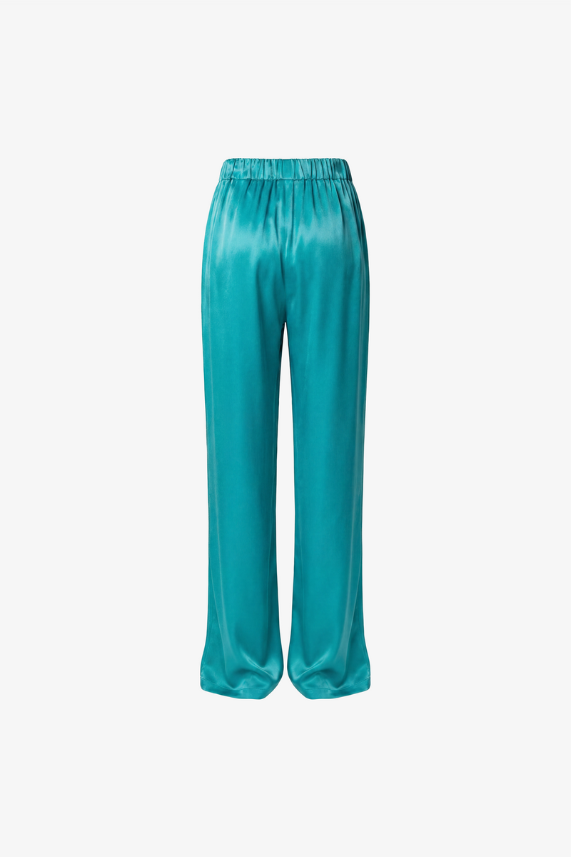 Satin trousers
