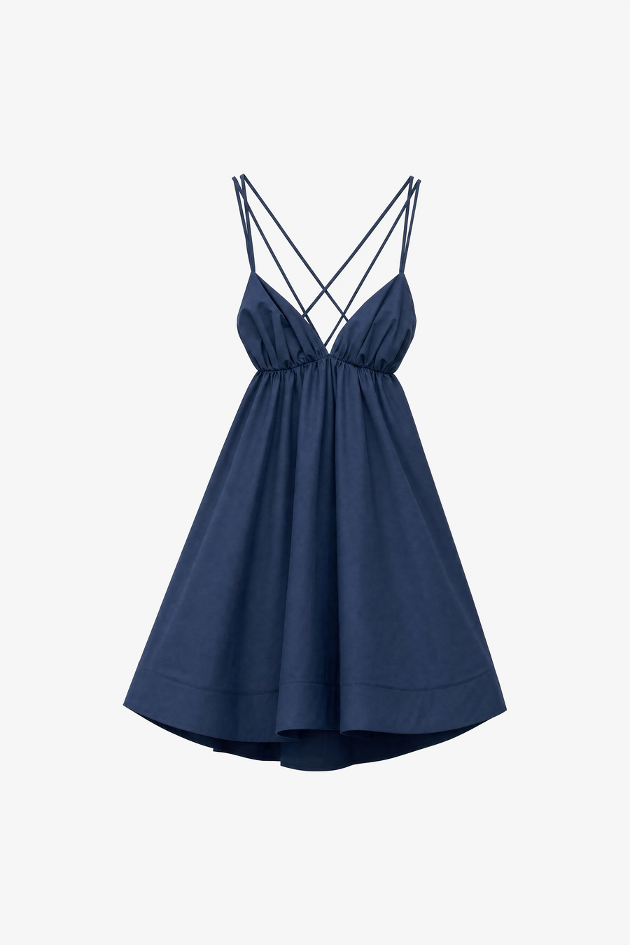 Vestido mini con espalda abierta