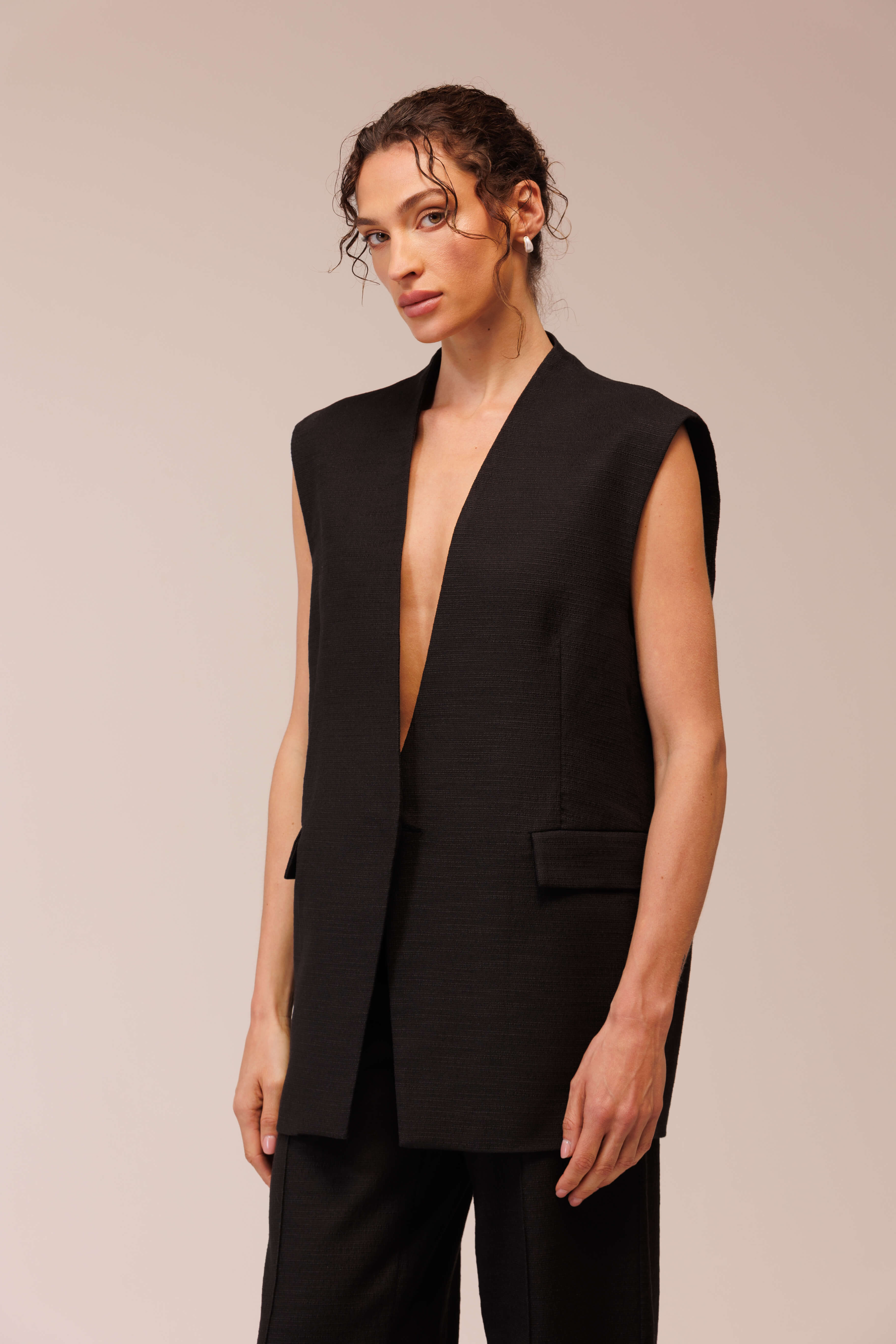 Kamizelka luźna strukturalna