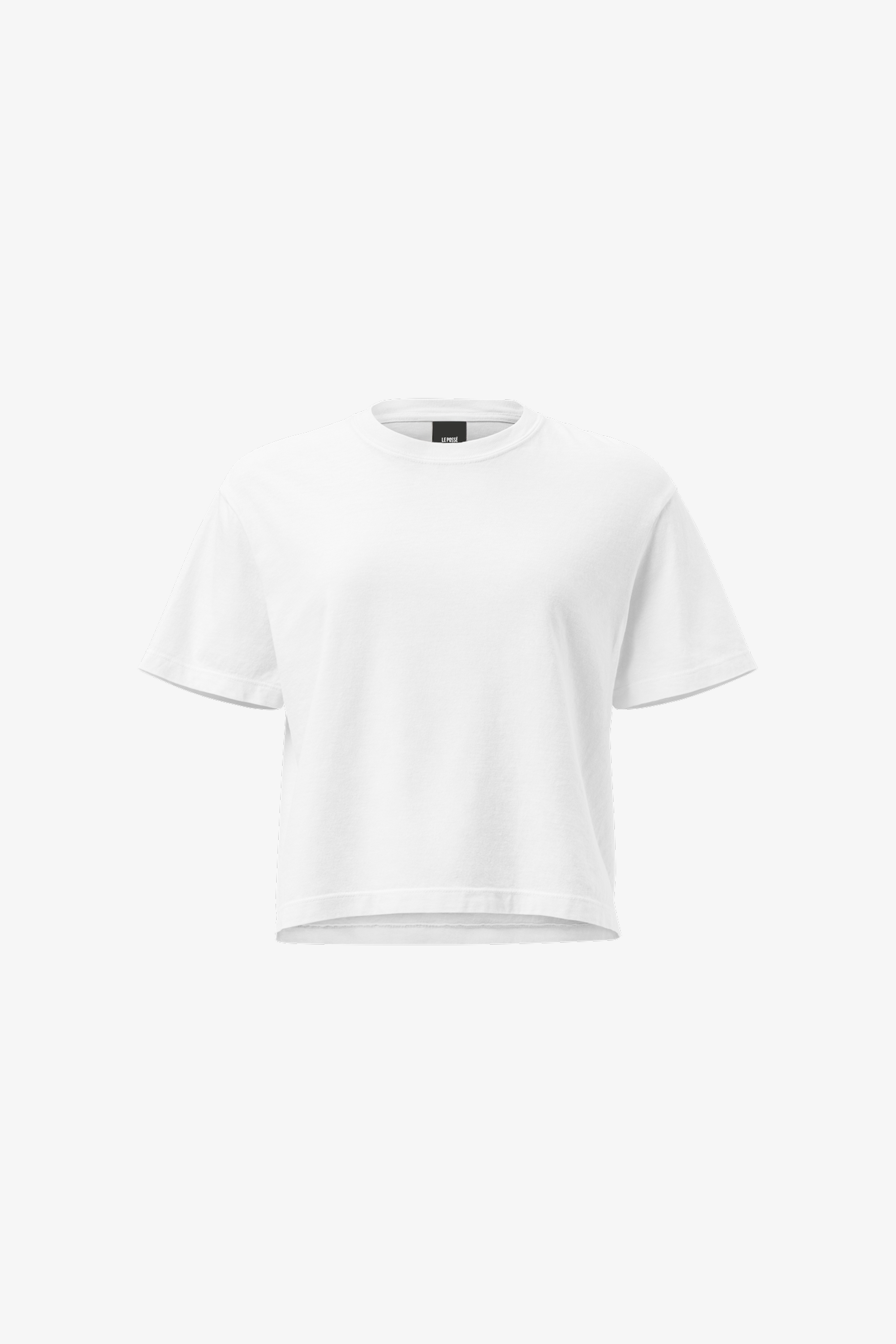 T-shirt boxy z bawełny o wysokiej gramaturze