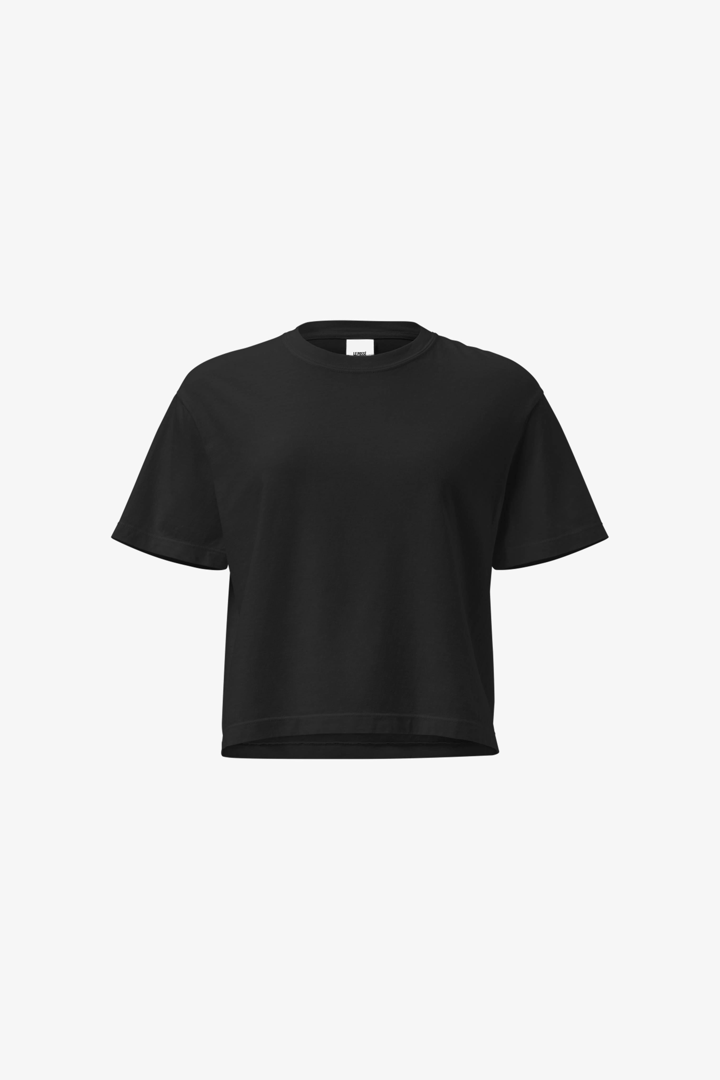 T-shirt boxy z bawełny o wysokiej gramaturze