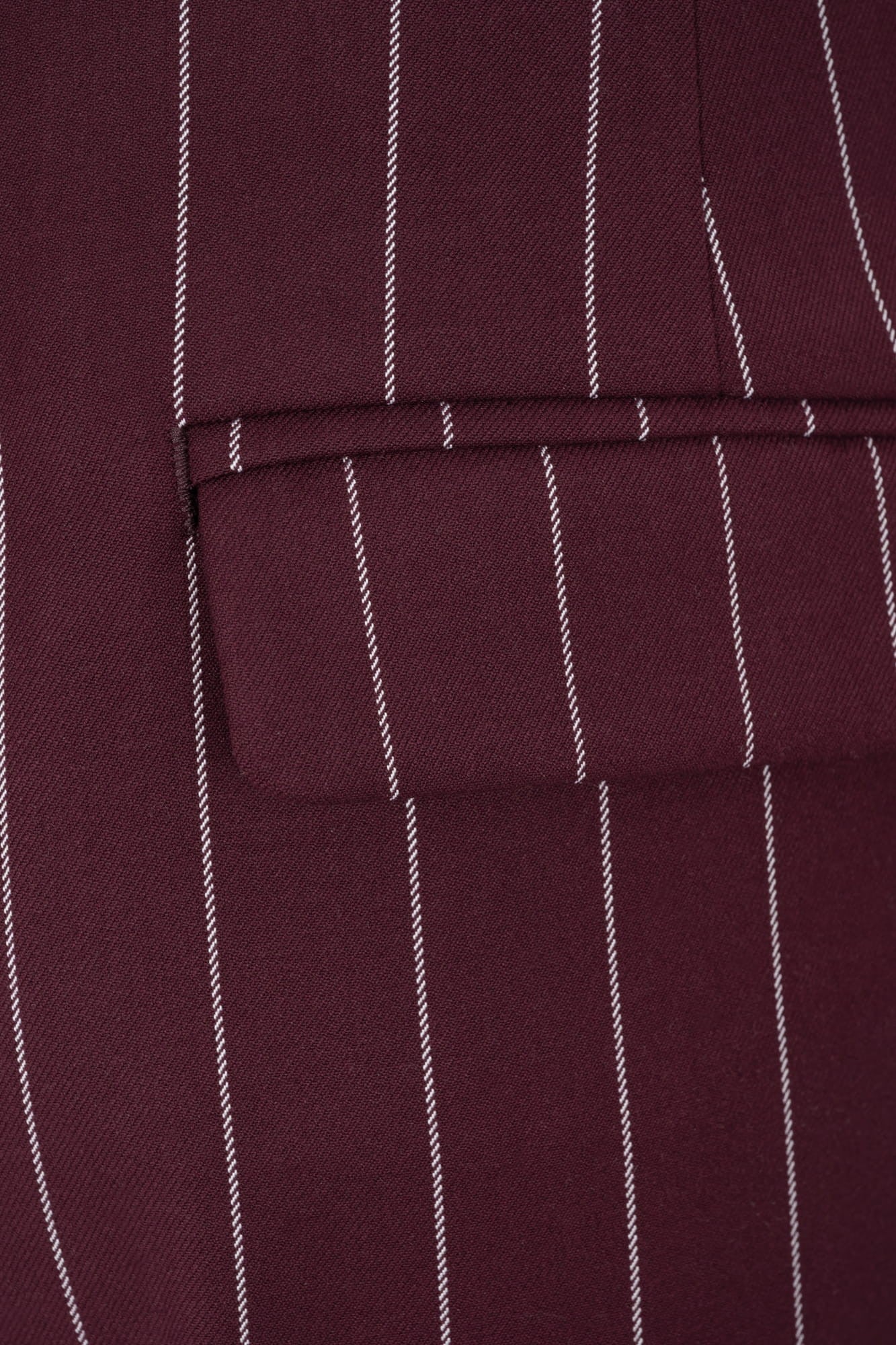 Burgundy Tennis pants image 6