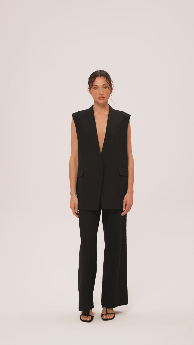 Gilet strutturato aderente